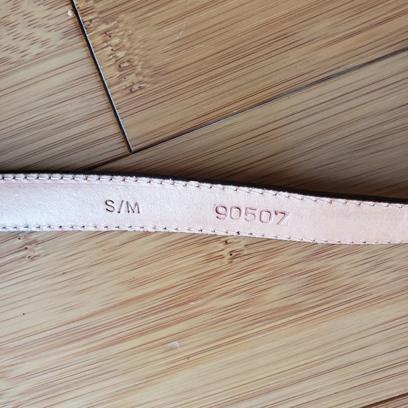 Brighton Brown Belt 1995 Woven Loop - Picture 7 of 8